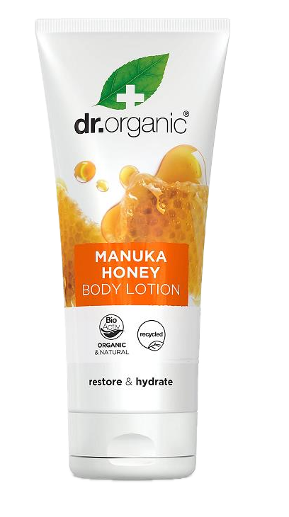 Locion Corporal Miel de Manuka · Dr Organic · 200 ml