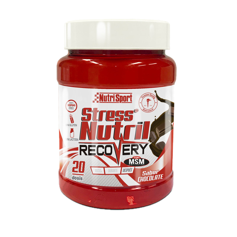 StressNutril Recuperador Chocolate · Nutrisport · 800 gramos