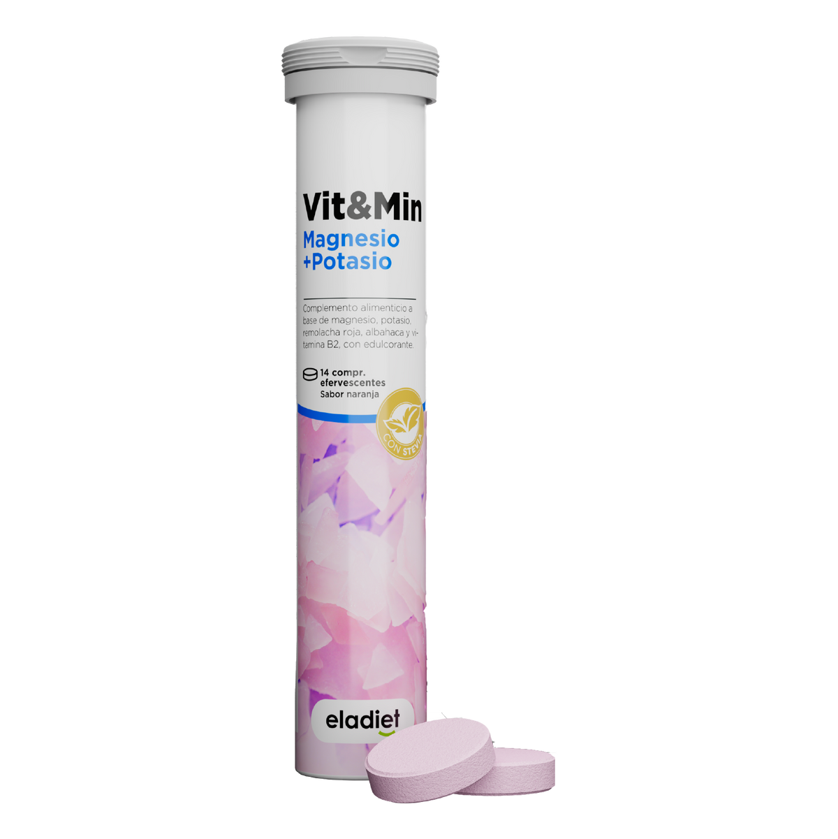 Vit&Min Magnesio y Potasio · Eladiet · 14 comprimidos