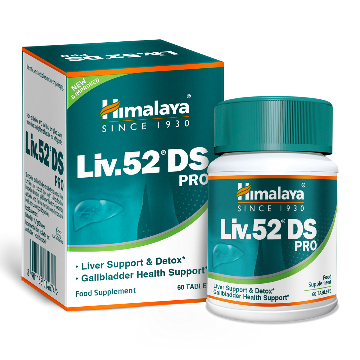 Liv.52 DS PRO · Himalaya · 60 comprimidos