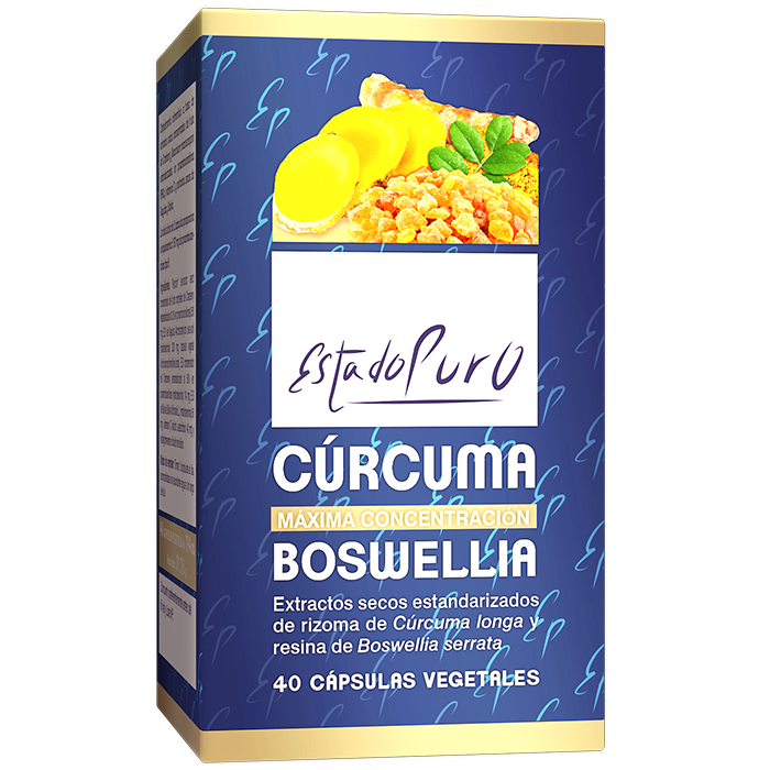 Cúrcuma y Boswellia · Tongil · 40 cápsulas