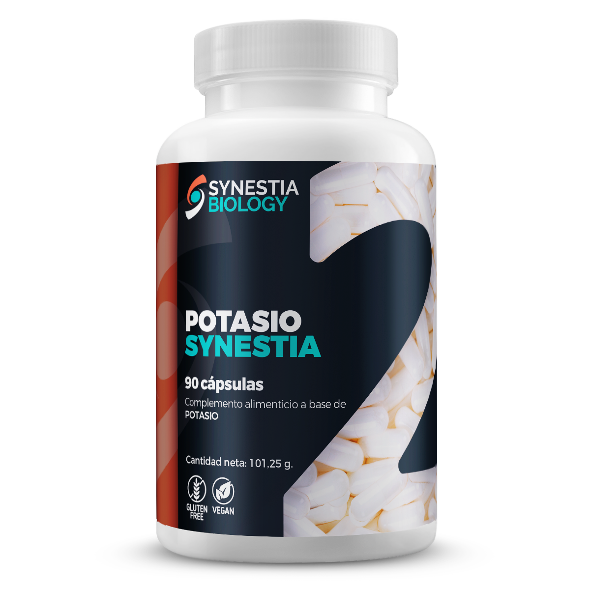Potasio · Synestia Biology · 90 cápsulas