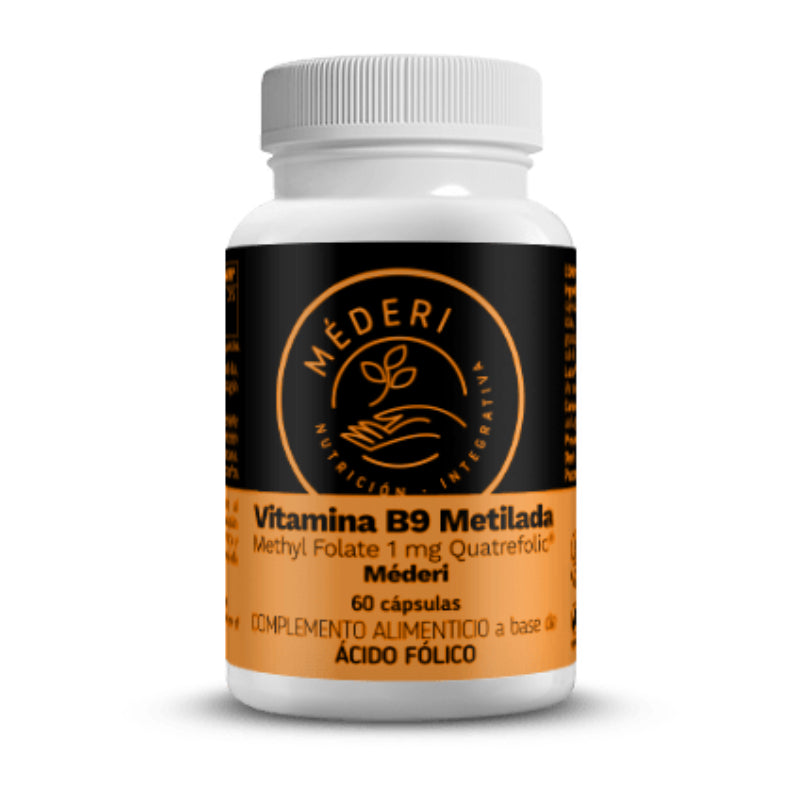 Vitamina B9 Metilada · Mederi · 60 cápsulas