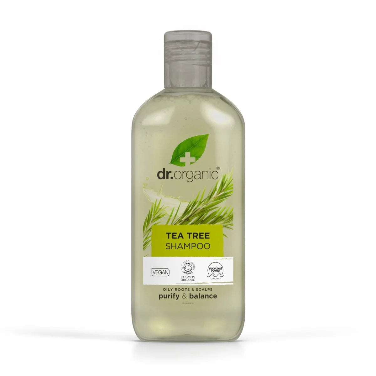 Champú de Árbol de Té · Dr Organic · 265 ml