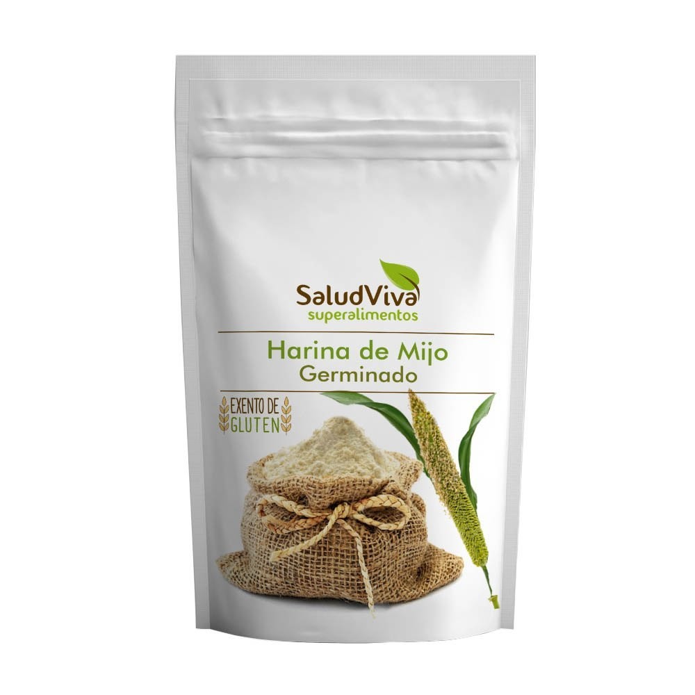 Harina de Mijo Germinado · Salud Viva · 200 gramos