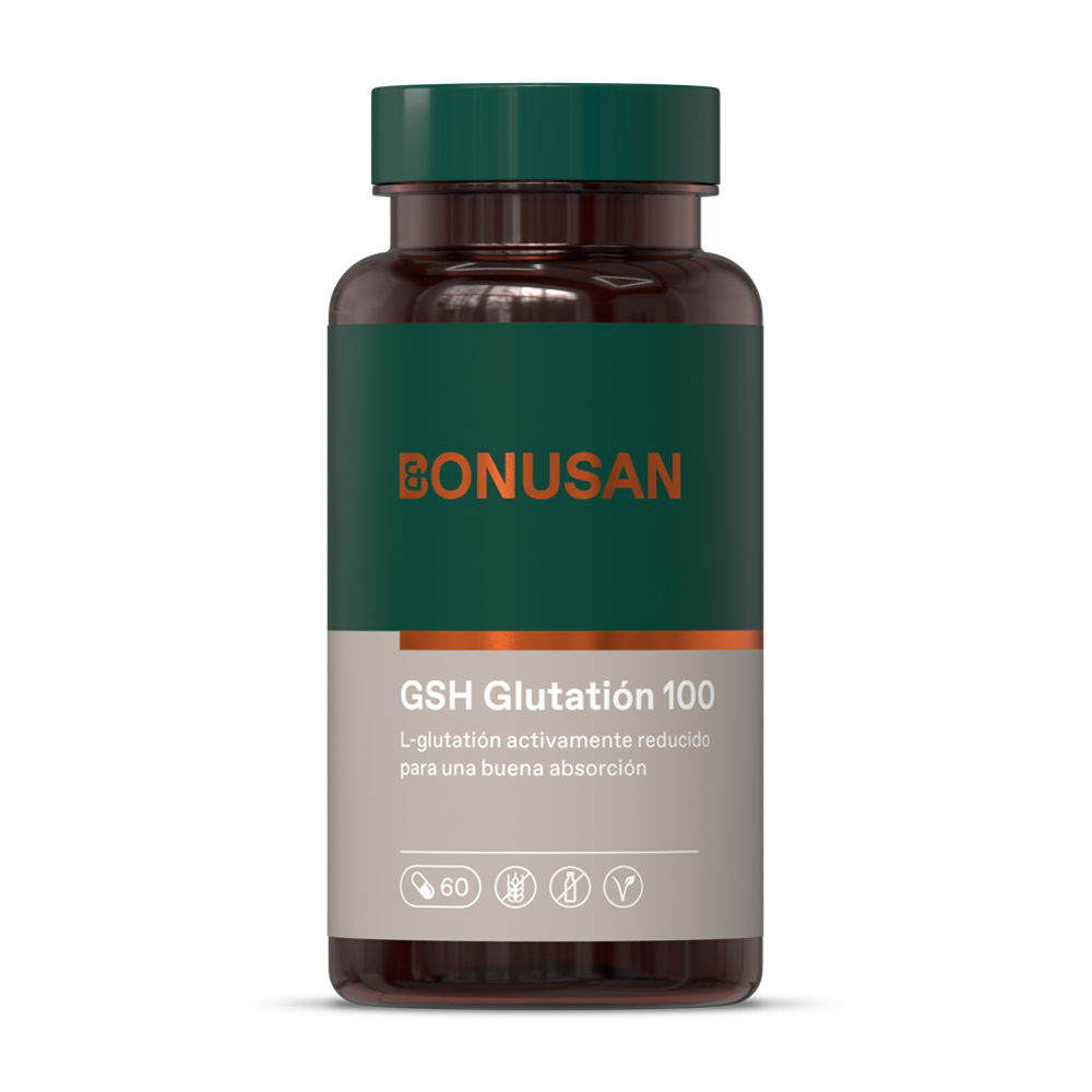 GSH Glutation 100 mg · Bonusan · 60 cápsulas