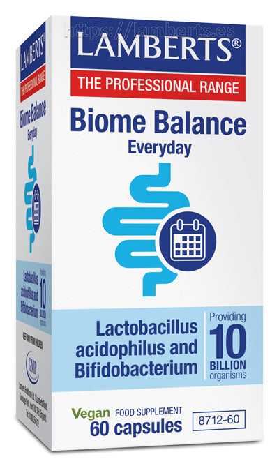 Biome Balance Everyday · Lamberts · 60 cápsulas