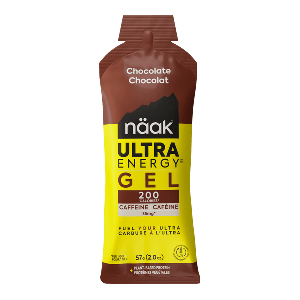 Gel Ultra Energy Chocolate · Naak · 57 gramos