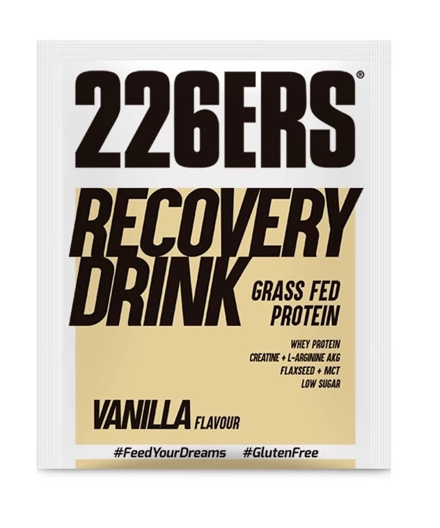 Recovery Drink - Recuperador Muscular: Sabor Vainilla · 226ERS · 50 gramos