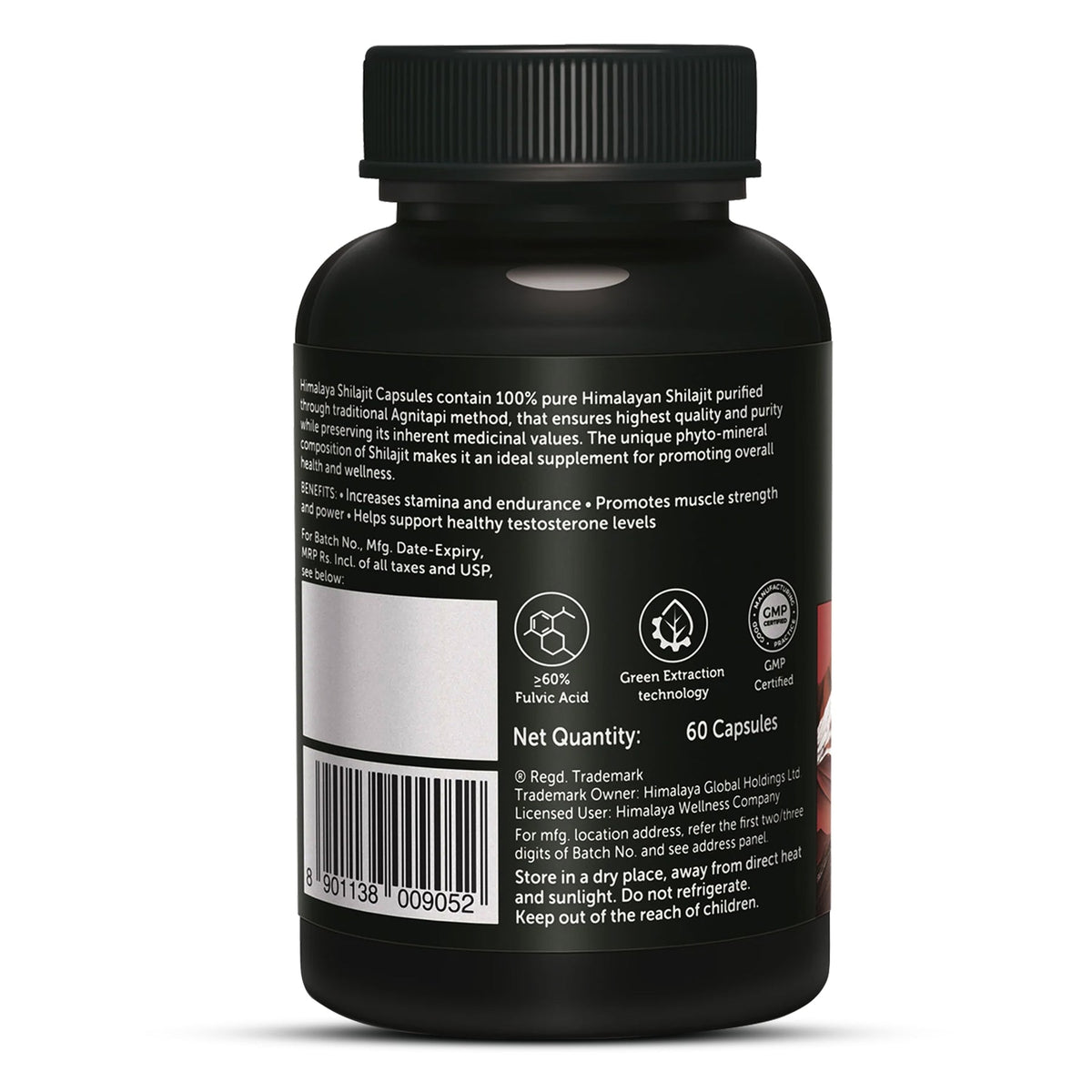 Shilajit Cápsulas · Himalaya · 60 cápsulas
