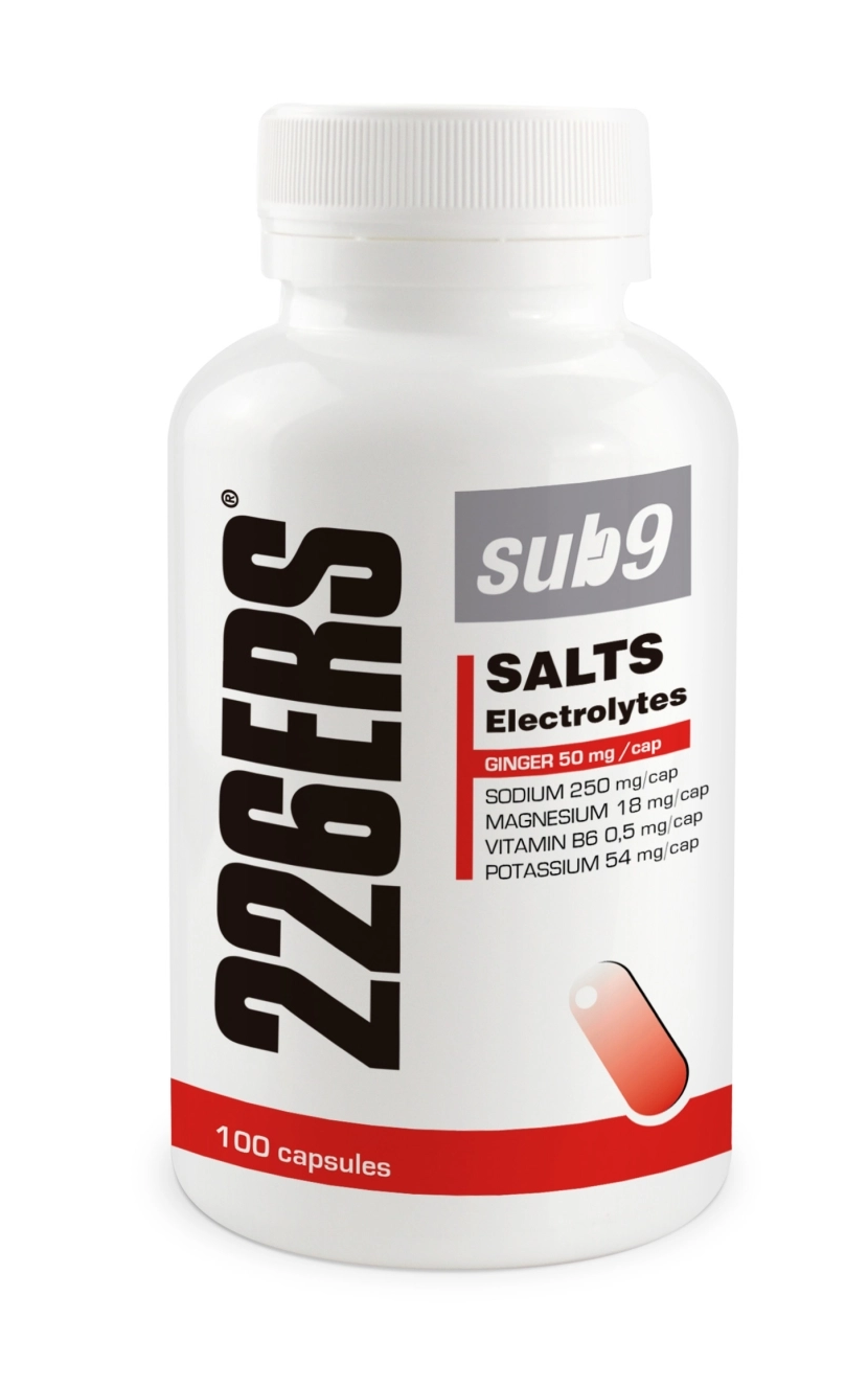 SUB9 Salts Electrolytes · 226ERS · 100 cápsulas