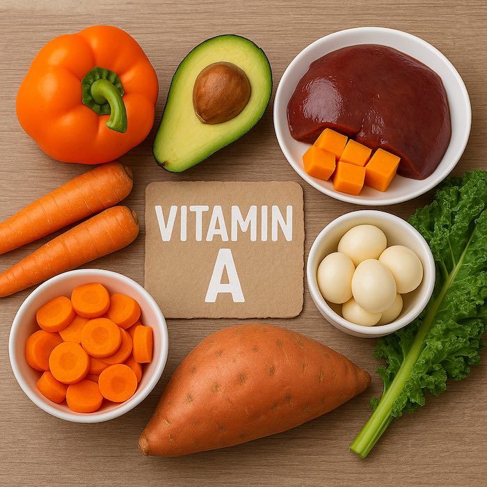 ¿Qué alimentos tienen vitamina A o retinol?