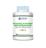Rhodiola Rosea + Ashwagandha · Scientiffic Nutrition · 60 cápsulas