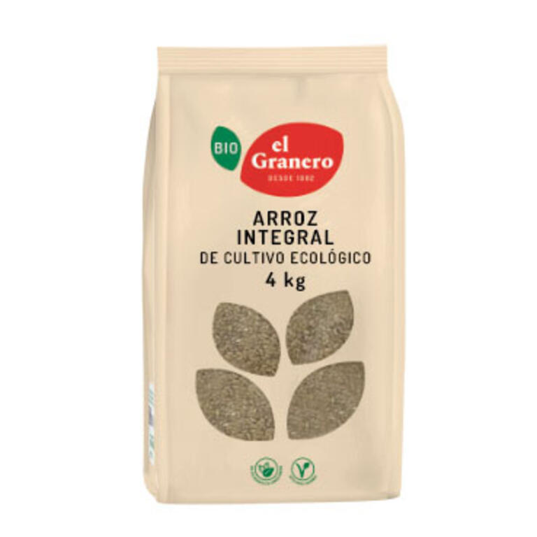 Arroz Integral · El Granero Integral · 4 kg