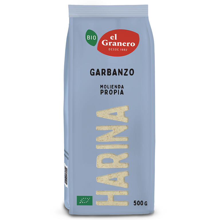 Harina de Garbanzos · El Granero Integral · 500 gramos