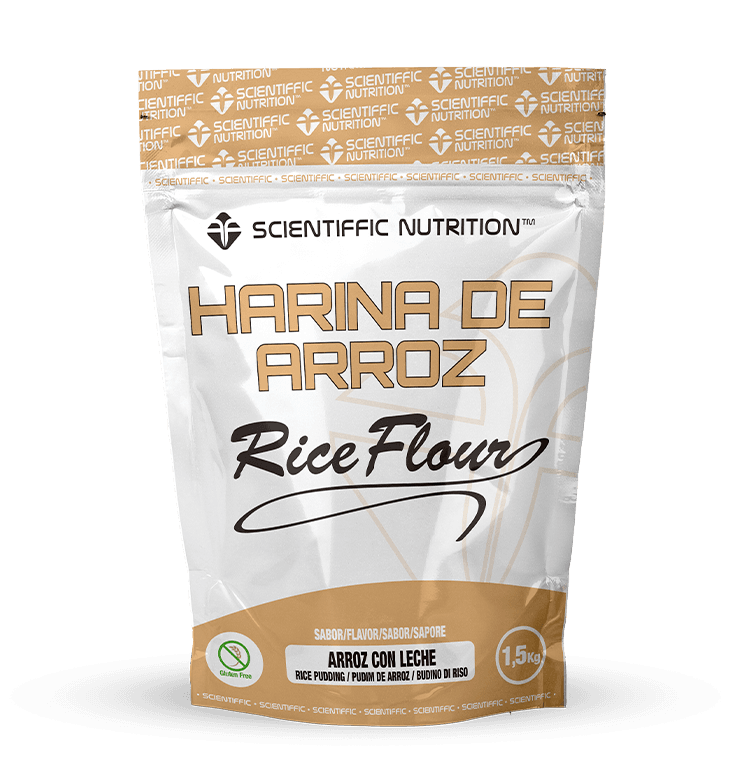 Harina de Arroz: Sabor Arroz con Leche · Scientiffic Nutrition · 1,5 kg