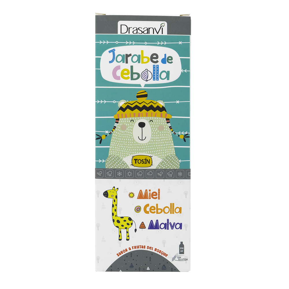 Jarabe de Cebolla para Niños · Drasanvi · 250 ml [Caducidad 01/2027]