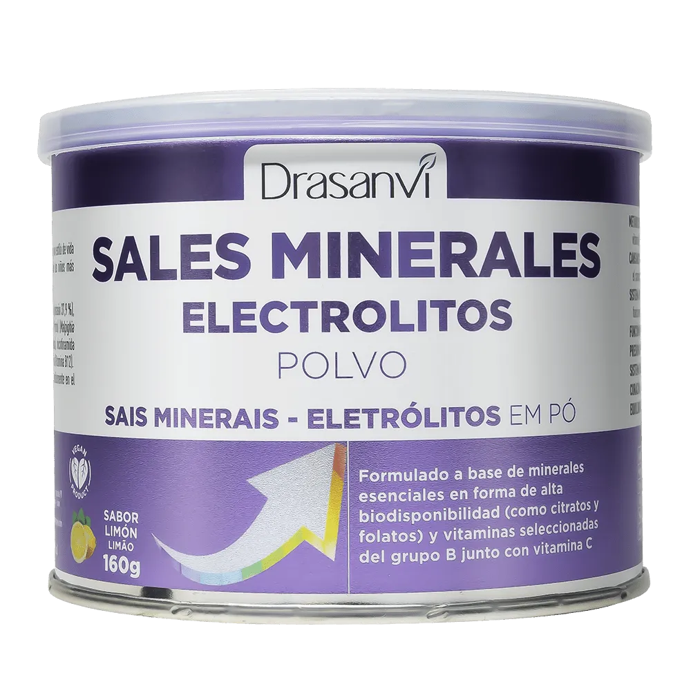 Sales Minerales Electrolitos Sabor Limón · Drasanvi · 160 gramos
