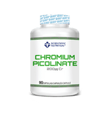 Picolinato de Cromo · Scientiffic Nutrition · 90 cápsulas