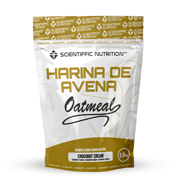 Harina de Avena Integral: Sabor Choconut Cream · Scientiffic Nutrition · 1,5 kg