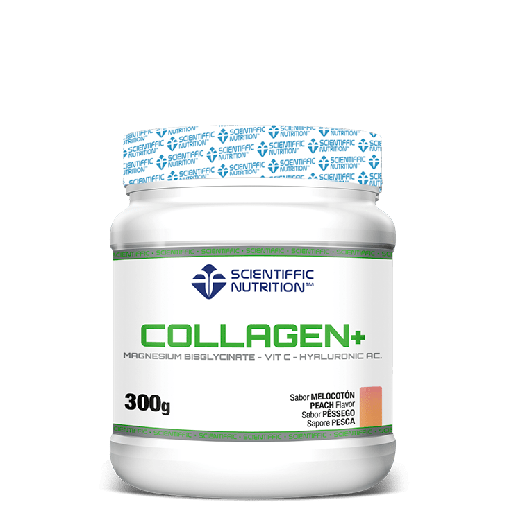 Collagen Plus: Sabor Melocotón · Scientiffic Nutrition · 300 gramos