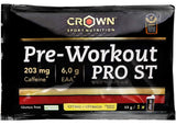 Pre-Workout PRO ST: Sabor Cítrico · Crown Sport Nutrition · 15 gramos