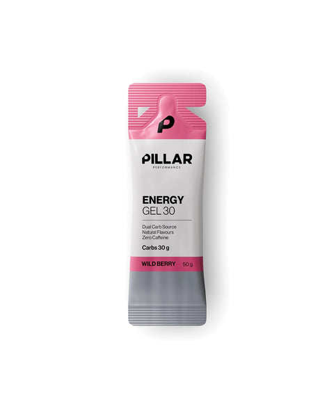 Gel Energético Frutos Rojos · Pillar Performance · 50 gramos