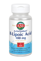 Acido R-Lipoico 100 mg · KAL · 60 cápsulas