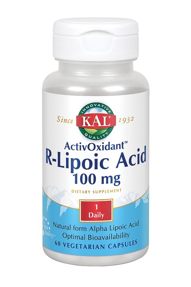 Acido R-Lipoico 100 mg · KAL · 60 cápsulas