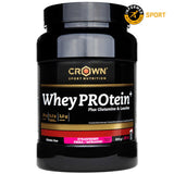 Whey PROtein+: Sabor Fresa · Crown Sport Nutrition · 834 gramos