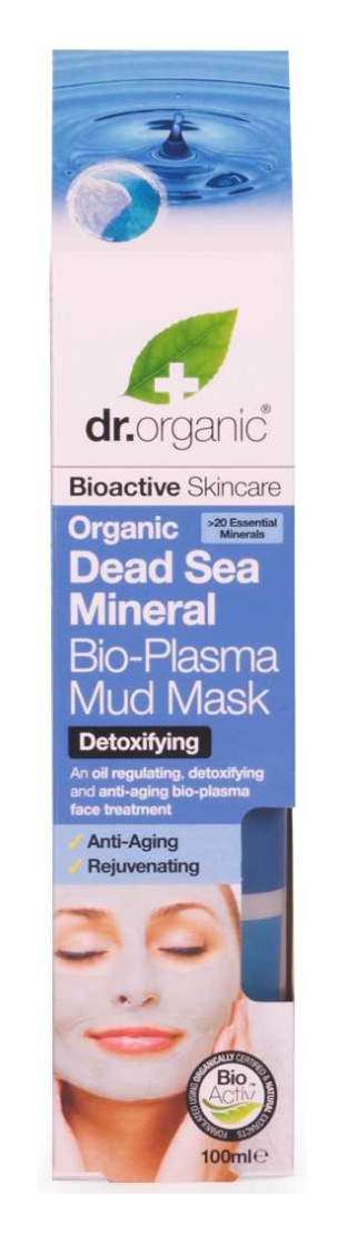 Mascarilla de Barro Minerales del Mar Muerto · Dr Organic · 100 ml