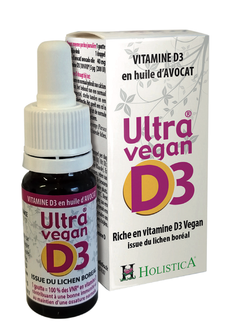 Ultra Vegan D3 Gotas · Holistica · 8 ml