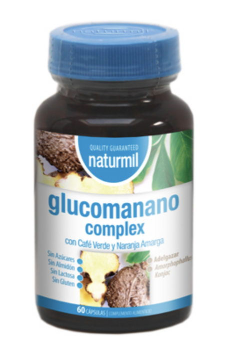 Glucomanano Complex · Naturmil · 60 cápsulas