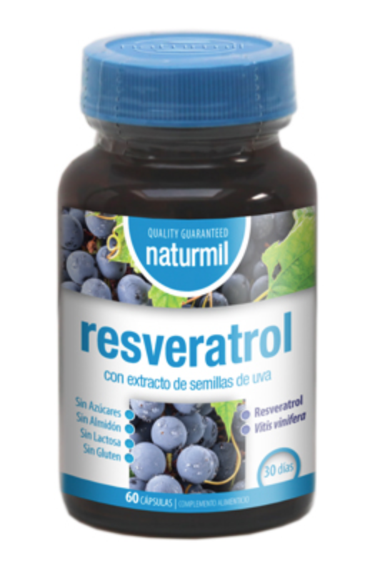 Resveratrol · Naturmil · 60 cápsulas