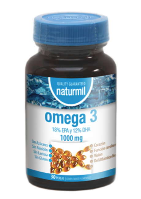 Omega 3 1.000 mg · Naturmil · 30 perlas
