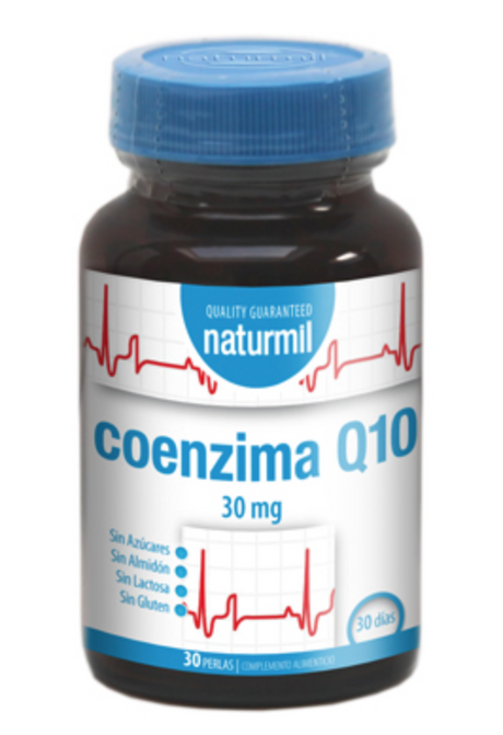 Coenzima Q10 30 mg · Naturmil · 30 perlas