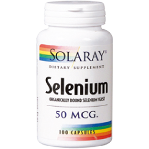 Selenio 50 mcg  · Solaray · 100 cápsulas