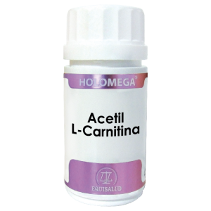 Holomega Acetil L-Carnitina · Equisalud · 50 cápsulas