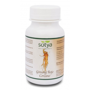 Ginseng Rojo Coreano · Sotya · 90 cápsulas