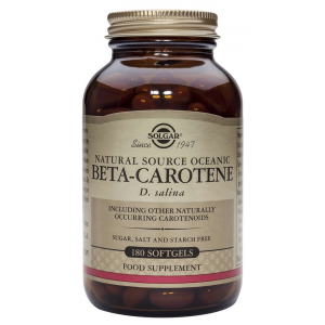Betacaroteno Oceánico · Solgar · 180 perlas