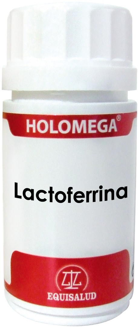 Holomega Lactoferrina · Equisalud · 50 cápsulas