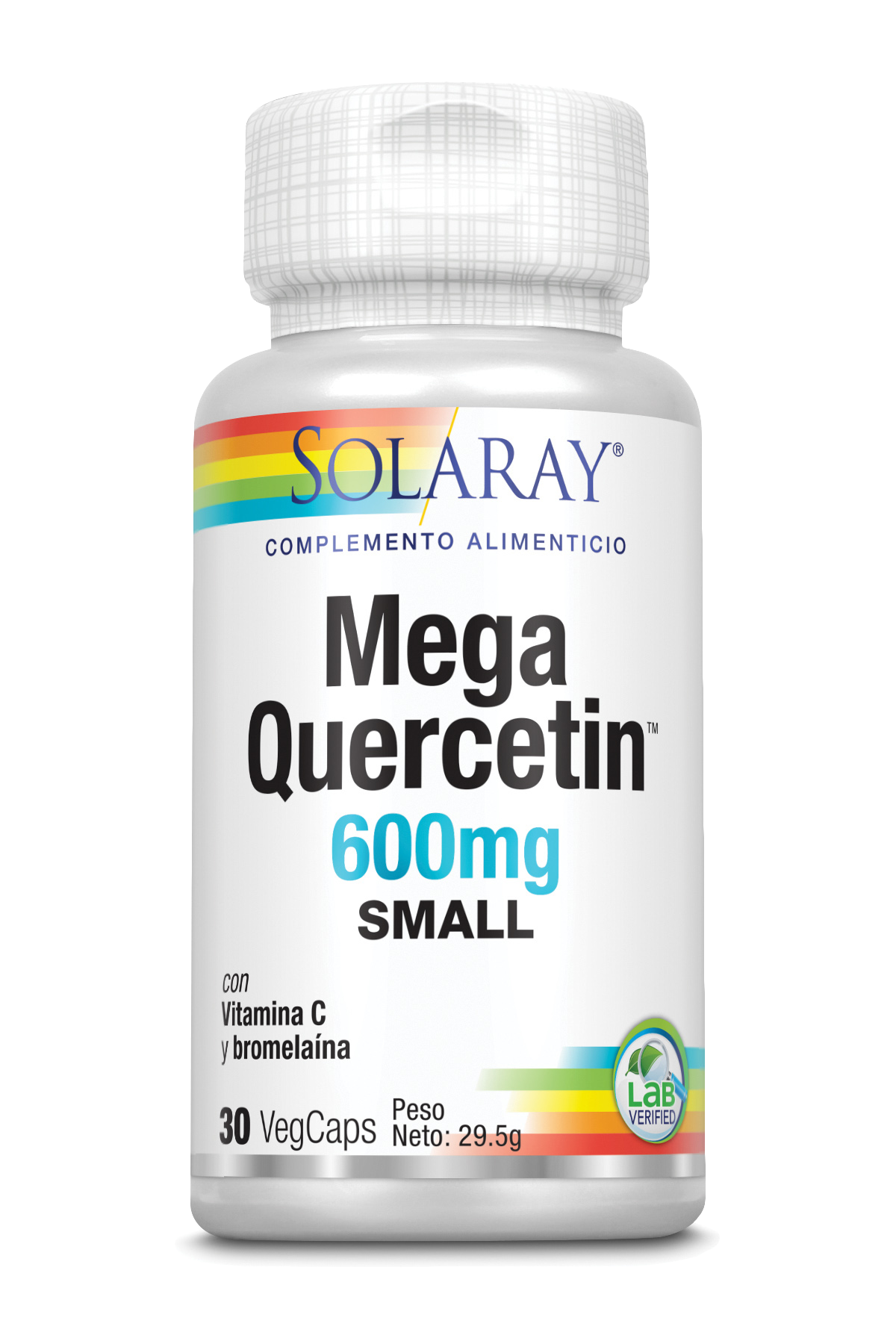 Mega Quercitin SMALL · Solaray · 30 cápsulas