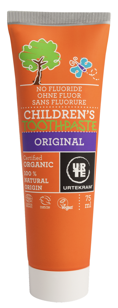 Pasta de Dientes Niños Original · Urtekram · 75 ml
