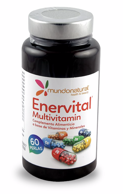 Enervital Multivitamins · Mundo Natural · 60 perlas