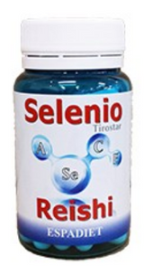 Selenio + Reishi · Espadiet · 60 Cápsulas