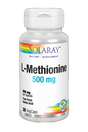 L-Metionina 500 mg · Solaray · 30 cápsulas