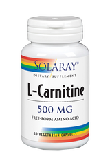L-Carnitina 500 mg · Solaray · 30 cápsulas