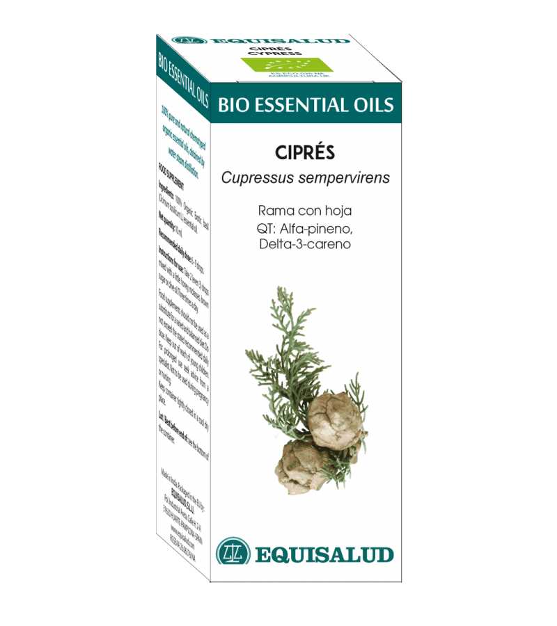 Bio Essential Oil Ciprés · Equisalud · 10 ml