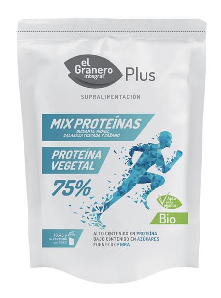 Proteína Vegetal - Mix Proteínas BIO · El Granero Integral · 200 gramos