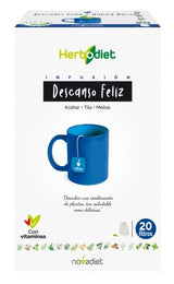 Herbodiet Descanso Feliz · Nova Diet · 20 filtros